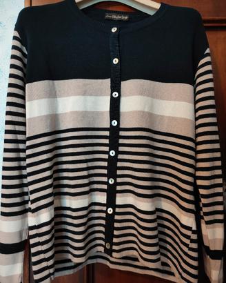 Maglione donna a righe