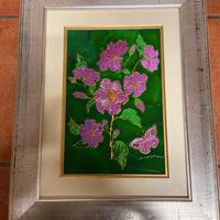 Quadro Fiori lucido