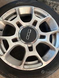 Quattro cerchioni Fiat500