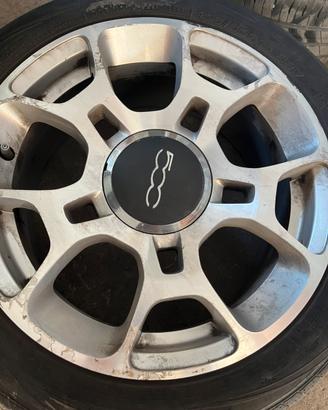 Quattro cerchioni Fiat500