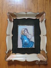 QUADRO D'ANTIQUARIATO "Madonna con bambino"
