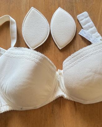 Reggiseno Yamamay cotone bio 4D con pesciolini