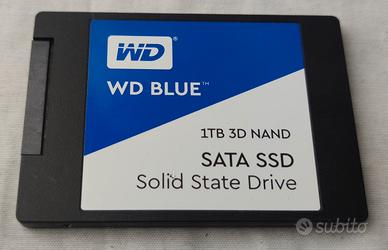 WD Blue 1TB 2.5" SATA Internal SSD 3D NAND Black H