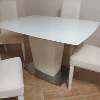 tavolo vetro temporato