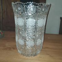 Vaso in cristallo di Boemia