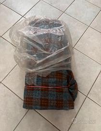 Rotolo di lana con motivo Tartan 10 m