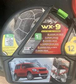 CATENE NEVE 9mm LAMOA WX-9 Omologate NUOVE