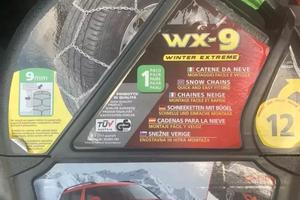 CATENE NEVE 9mm LAMOA WX-9 Omologate NUOVE