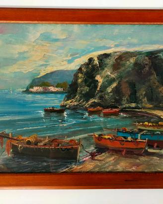 Quadro dipinto a mano soggetto PORTOVENERE