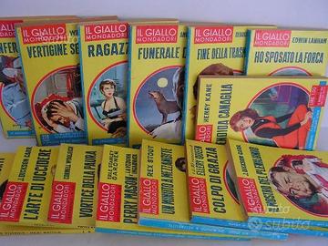 Lotto 1000 libri giallo mondadori