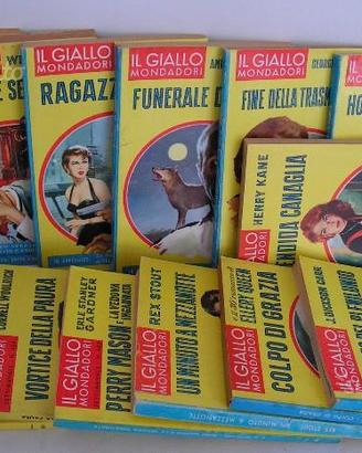 Lotto 1000 libri giallo mondadori