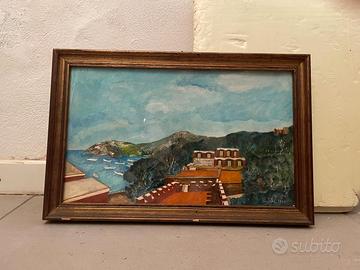 paesaggio marino firmato – Scorcio mediterraneo