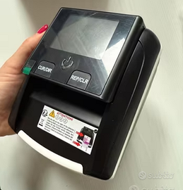 Rilevatore Verifica Banconote False e Conta Moneta