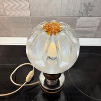 Lampada da tavolo vintage Murano Mazzega