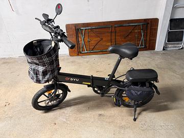 bici elettrica pieghevole DYU