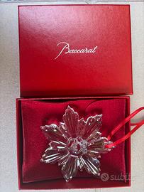 Fiocco di Neve originale BACCARAT 2025 - Cristallo