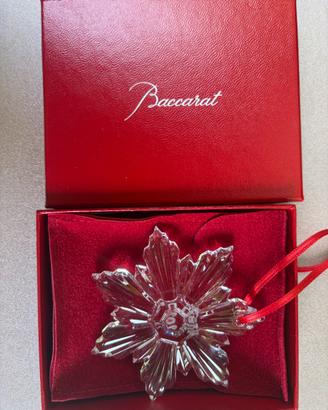 Fiocco di Neve originale BACCARAT 2025 - Cristallo