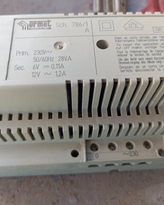 alimentatore Urmet 786\1 