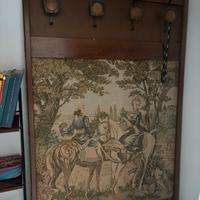 Appendi panni da muro con tessuto a quadro