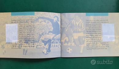 Francobolli Bolaffi Juventus Hurrà con album