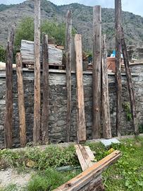 Travi antiichi rivere castagno abete