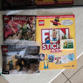 lego Polybag album Carrefour anniversario completo