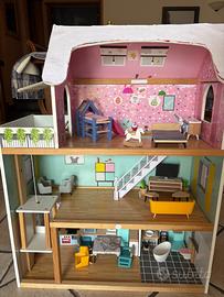 Casa Bambole Legno
