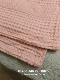 Asciugamani cotone nido d'ape 