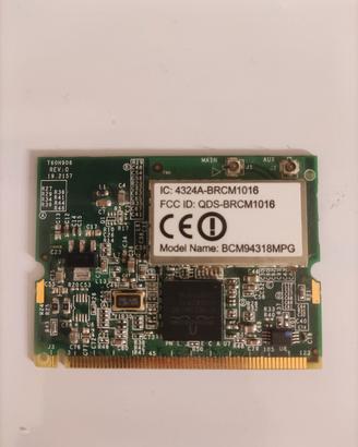 Scheda WiFi mini PCI 54mbps