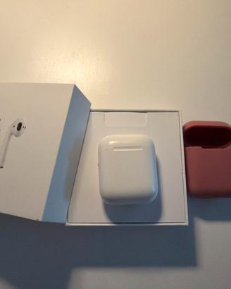Apple airpods 2 con case custodia e confezione