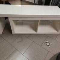 Mobile tv bianco laccato