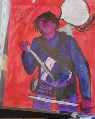 EvilGretta Opera Disegno Originale