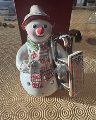 Statuetta pupazzo di neve Villeroy & Boch