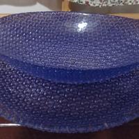 Kit porta frutta centro tavola con pietre vetro 