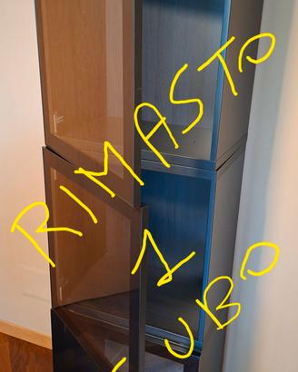Vetrina cubo da parete o impilabile  rimasta 1