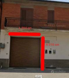 Portone basculante elettrico