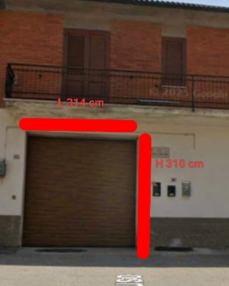 Portone basculante elettrico