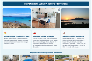 Casa Vacanza Golfo Aranci max 4 persone