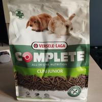 Pellet/mangime per cuccioli di coniglio