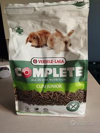 Pellet/mangime per cuccioli di coniglio