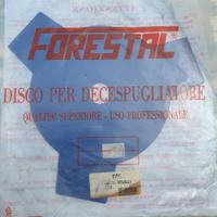 disco Forestal per decespugliatori 255x25,4 nuovo