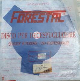 disco Forestal per decespugliatori 255x25,4 nuovo