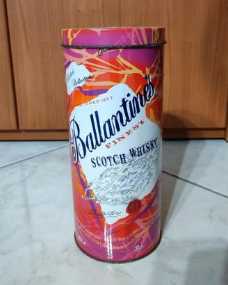 BALLANTINE'S FINEST  SCOTCH WHISKY RARA BOX METAL