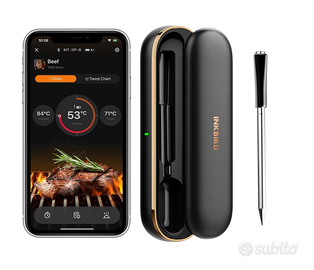 Termometro Carne Wireless,Termometro BBQ