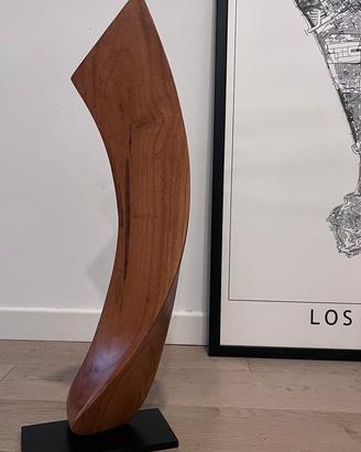 Scultura legno massiccio