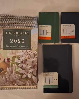 3 Moleskine Weekly planner, Daily Planner (NUOVE)