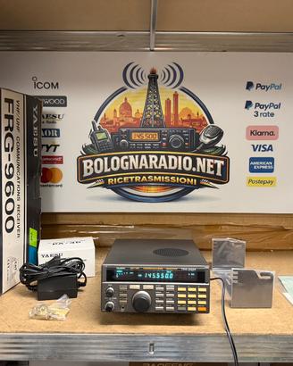Yaesu FRG 9600 perfetto full set Garanzia 12 Mesi