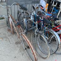 bici vecchia riparata