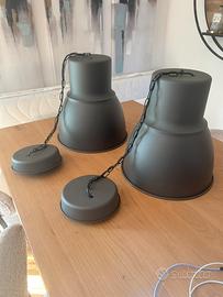 Lampadario industrial