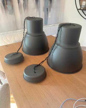Lampadario industrial